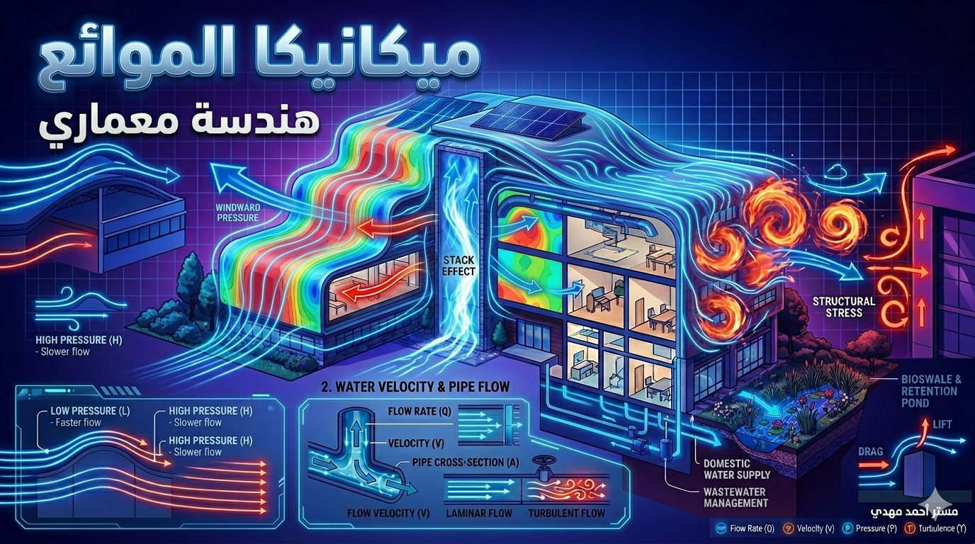 ميكانيكا الموائع(هندسة معماري)